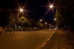 В городе очень тёмные ночи